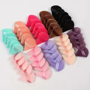 Triangle Shaped Makeup Puff (50pcs), Soft Makeup Sponge Puff, Professional Makeup Tools for Women & Girls, Suitable for All Skins, Beauty Sponge