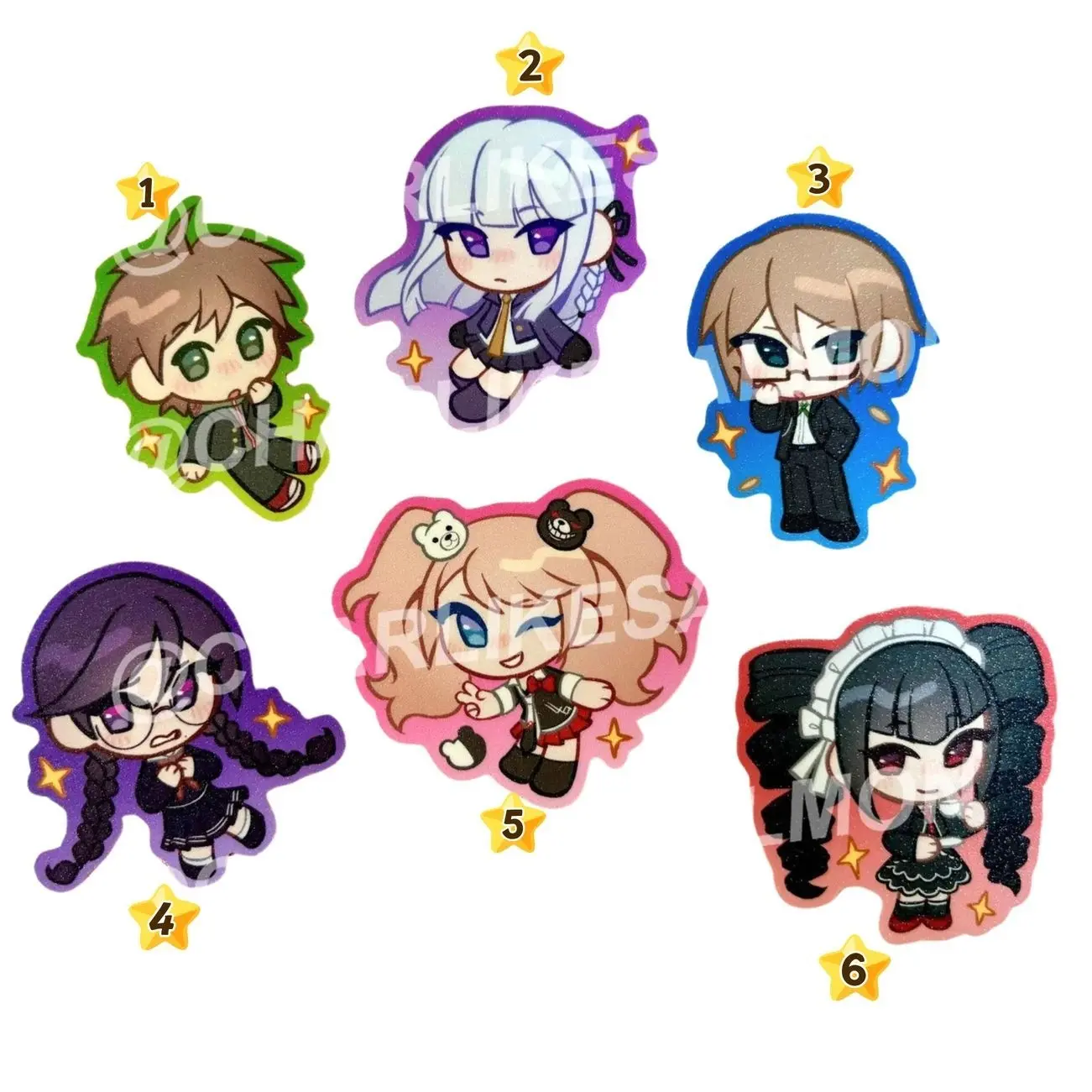 18 ops (not combo) Danganronpa Anime Sticker