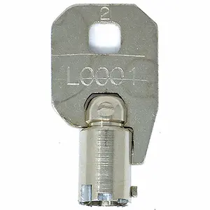 CompX Chicago L1754 Tubular Replacement Key