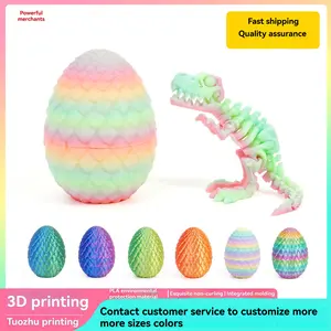 3D Printed Dinosaur Toys,Creative Desktop Decoration,toys for boys Joints CanBe Freely Moved, Dinosaur Model Toy,Birthday Present for Home Office Dormitory Car School