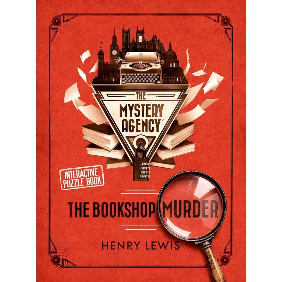 Mystery Puzzle Book – The Bookshop Murder (Paperback)
