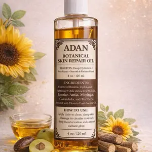 Adan Botanical Glow Oil – With Batana, Licorice | Fades Hyperpigmentation & Scars