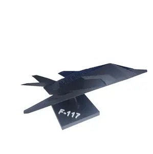 F-117 Night Hawk Jet Large Shelf Display Model Easy to Assemble Comes with Name and Stand for Collectors