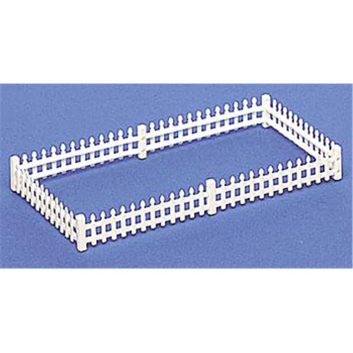 212 MAIN Ho Scale Picket Fence Set - 24 Sections Plastic Styrene Train Accessory, Realistic Appearance, Poultry Supplies, for Ages 8+