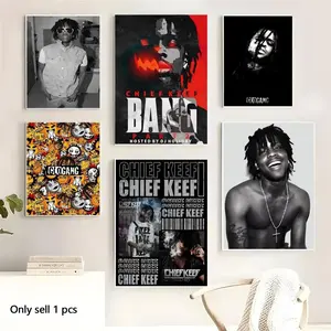 C-Chief K-Keef Poster HD Sticky Waterproof Wall Art | High Quality Artistic Print Aesthetic Home Living Bedroom Bathroom hallway Decor Trendy Room Decoration | Multiple Size Options Available