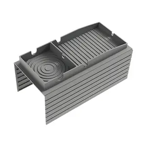 2pcs Couch Cup Holder Tray, Silicone Anti-Spill and Anti-Slip Couch Drink Holder, Strong and Weighted Phone Remote Snacks Sofa Cup Holder