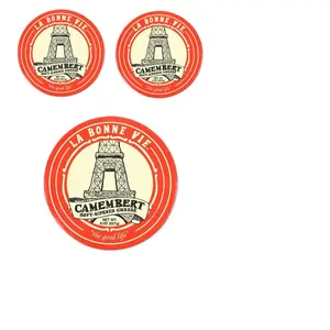 La Bonne Vie Camembert Cheese (Pack of 3, 8 oz) – Buttery & Earthy Soft-Ripened Classic