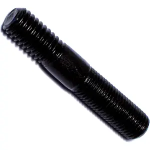 Automotive Studs, 3/8-16 x 3/8-24 x 2-Inch, 10-Piece