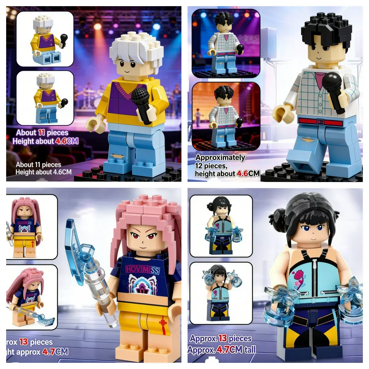 Men's and Women's Group 4-Piece Set