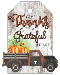 Texas Gift Tag and Truck 11x19