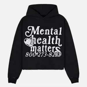 Mental Health Matters Graphic Print Pullover Hoodie casual hoodie Casual Classic Gimp Desinger Hoodies Hoodies Hoodied C Hoodied Men & Women’s