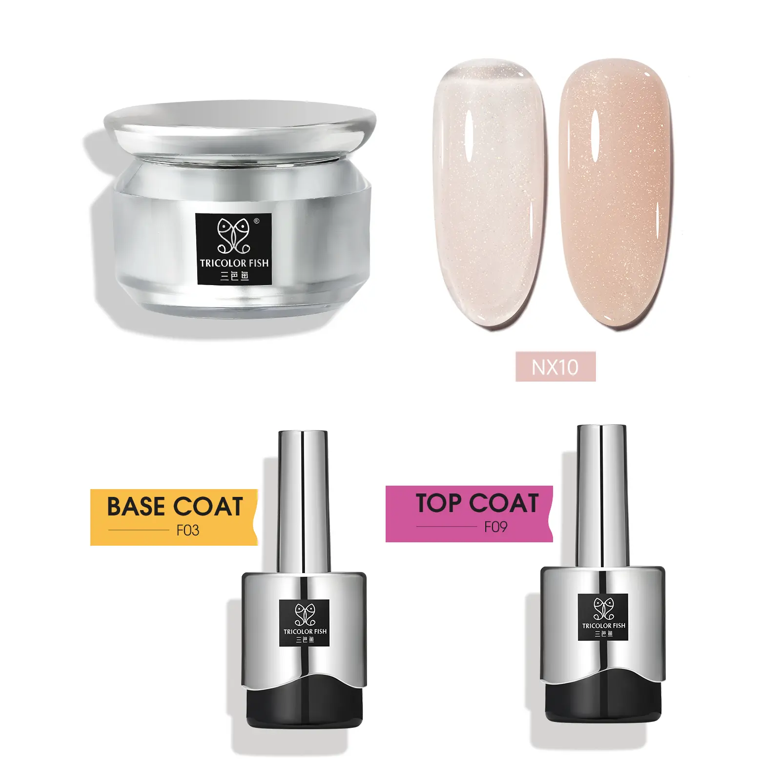 NX10++Base Gel+Top Gel