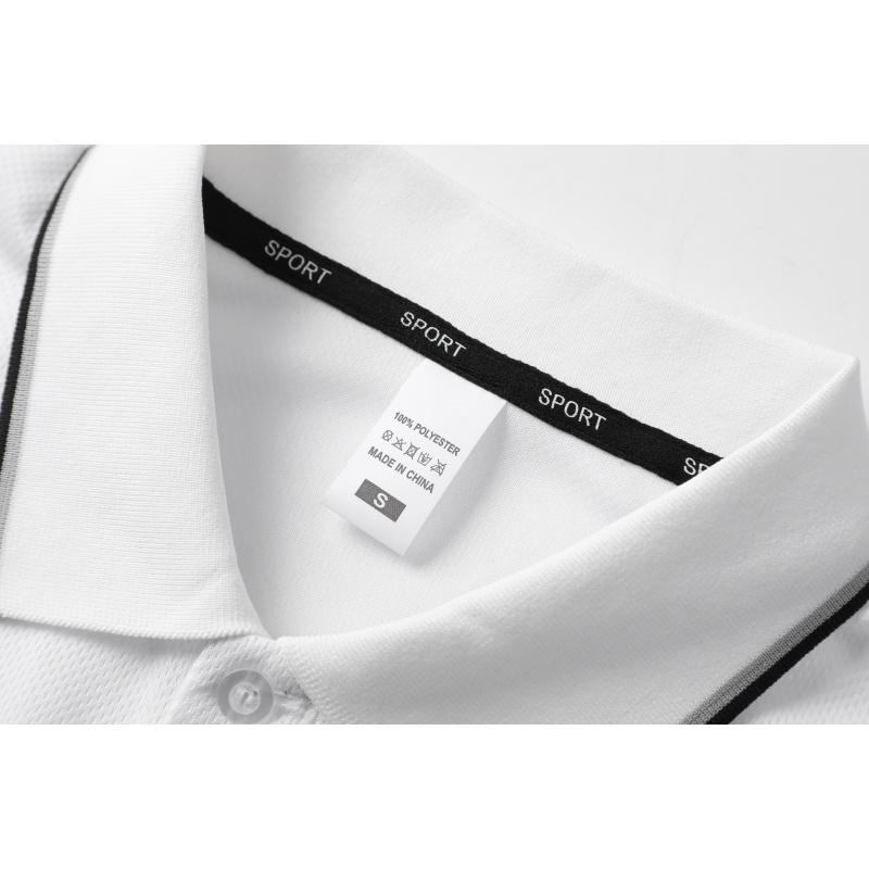 Men’s casual short-sleeve polo shirt, solid color, breathable and cool, suitable for all seasons—an ideal holiday gift choice, slim-fit business-casual shirt