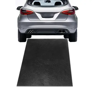 Garage Floor Mat Oil Spill Mat for Under Car, Reusable Waterproof Garage Protector, Non-Slip Absorbent Pad Keeps Floor Clean & Dry Easy To Cut For for Cars & Motorcycles