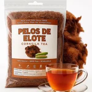 5oz (141g) Pelos de Elote (Cornsilk) Herbal Tea - Premium Barbas de Elote | 100% All-Natural Loose Leaf| Non-GMO Mexican Herbal Tea Wildcrafted.