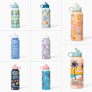 Love in Faith | Stainless Steel 32 oz Bottle Collection – Insulated Christian Water Bottles for Daily Hydration, Gym, Travel & Faith-Based Lifestyle Flasks Sunshine