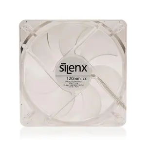 SilenX  120 mm. 15DBA Led Fluid Dynamic Bearing Fan- Red