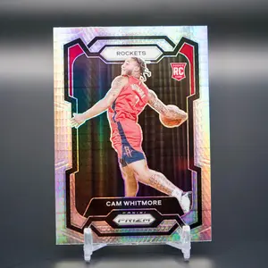 2023-24 Panini Prizm #129 Cam Whitmore Silver Prizm & Hyper Prizm