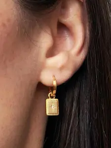 Luxurious Star-Shaped Rhinestone Earrings, Elegant Zirconia Studs, Versatile Fashion Accessory, All-Season Wear, Copper Chain Material