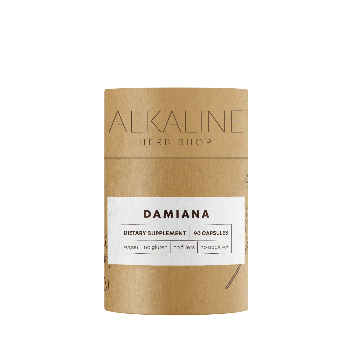 Damiana Supplement 90 Capsules