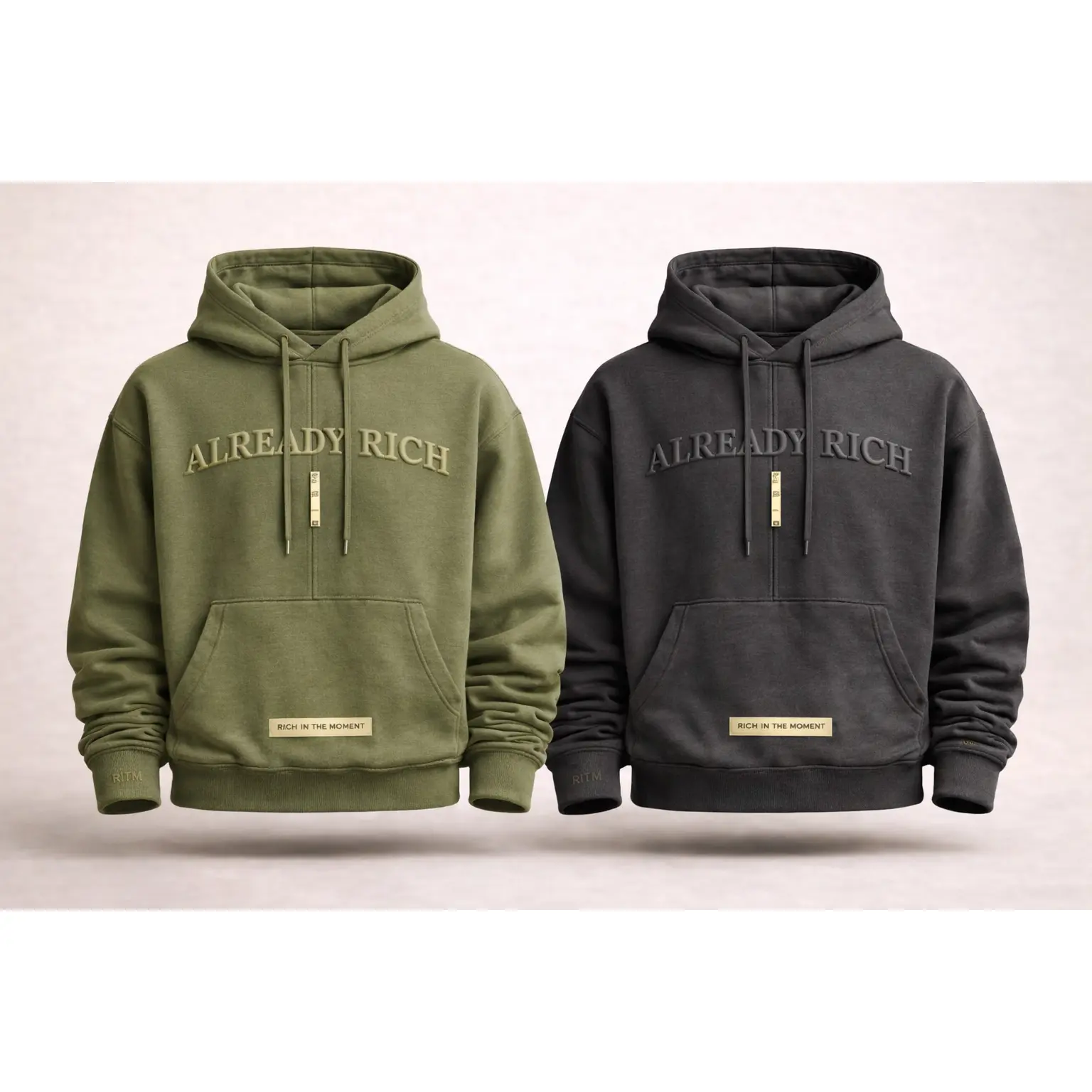 Two piece loaded drop
