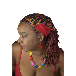 Loc Soc - Dreadlock Sock - Loc Sock for Braids - Red Loc Sock - abstract loc Soc - Loc Sock - Unisex Loc Sock, Cheetah Print Loc Soc