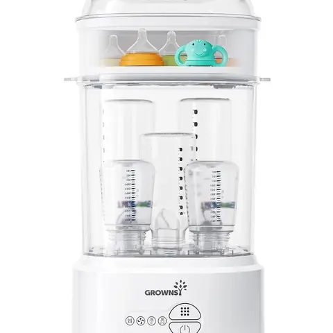 #sohochicGrownsy Bottle Sterilizer and Dryer, Compact Electric Steam Baby Bottle Sterilizer, Bottle Sanitizer for Baby Bottles, Pacifiers, Pump Parts，Baby Product