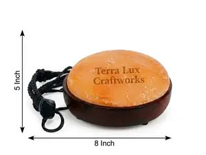 Handmade Himalayan Pink Salt Dome Detoxer – Foot Hand Therapy Lamp