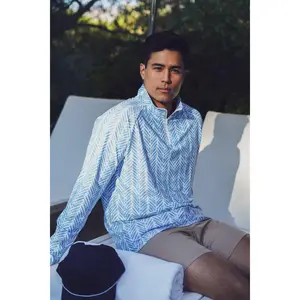 The Captain 1/4 Zip Pullover - Herringbone