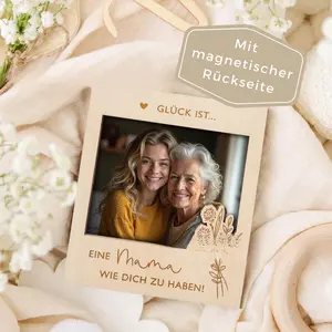 Mini Photo Frame Gift for Mom Photo Frame Mother's Day Gift Pregnancy Photo Frame Fridge Magnet Magnetic Photo Frame