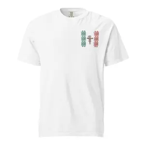 Short-Sleeve "Supporting My Team Is a Form of Self Harm" Mexico Graphic T-Shirt Unisex Cotton