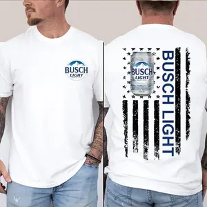 [Sale Up To 30%] Busch Light Drink T-Shirt, Beer Shirt, 2 Sideds Unisex Shirt,  Colorful Trending