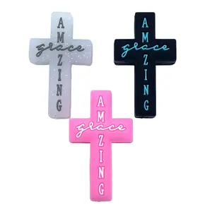 Amazing Grace Silicone Focal Beads - Faith Based Beading & Crafting DIY Beaded Pens Supplies