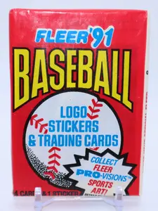 1991 Fleer Baseball Wax Pack (14 Cards)