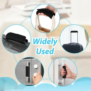Durable Luggage Handle Covers, Wear-Resistant Suitcase Grips, Baby Carriage Holders, Essential Travel Accessories