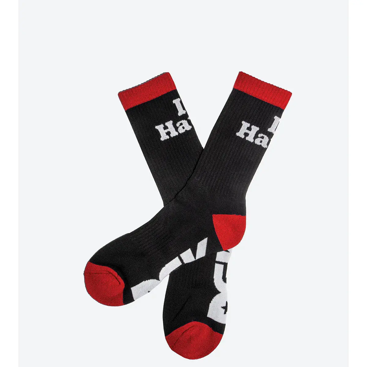 DGK Skateboards Socks Haters Black/Red