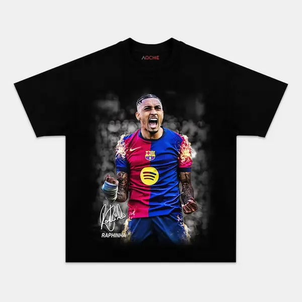 Raphinha 4.29 Vibrant Player Design Apparel Tee