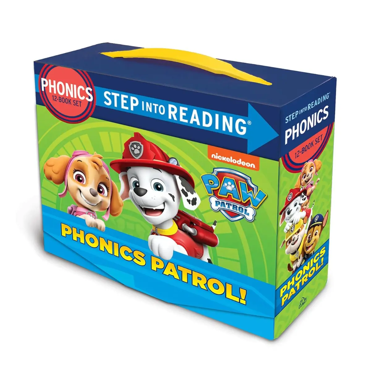 PAW Patrol Phonics Box Set | Early Reading Books for Kids, Learn to Read, Phonics Skills, Step Into Reading Level Set - Paperback