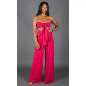 Olivia Two Piece Set - Red