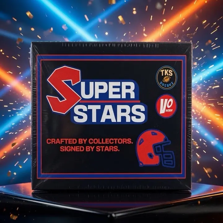 AUTHENTIC HELMET PYP 1/1 PAINT, BRADY, MAHOMES GUARANTEED IN EVERY RUN- SINGLE BOX BREAK VO HOBBY SUPER STARS