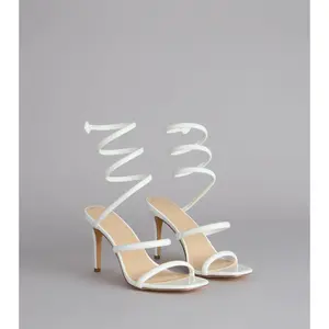 Wrap Me Up Spiral Stiletto Heels