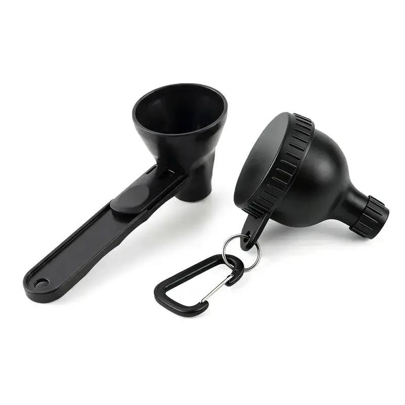 [Buy 1 Get 1 Free] Protein Powder Sliding Spoon,High Quality Funnel for Pre Workout Creatine  Powder Formula,Coffee Milk Smoothie Chocolate Powder Kitchen Utensils BPA Free Plastic,Perfect Gift for Valentine's Day Father's Day Anniversary Scoop Black