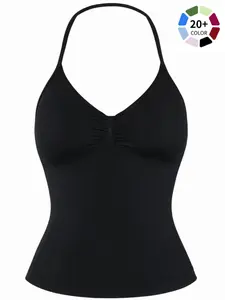 New Sports Yoga Tank Top, Anti-Slip Halter Bra, Running Outdoor Fitness Shirt, Long Yoga Tank Top, Women's Workout Clothing, Yoga Gym Activewear