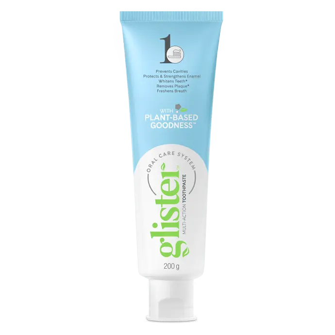 Glister Multi-Action Toothpaste is known and loved for cleaning teeth Coffee Oral Peroxide Sugar