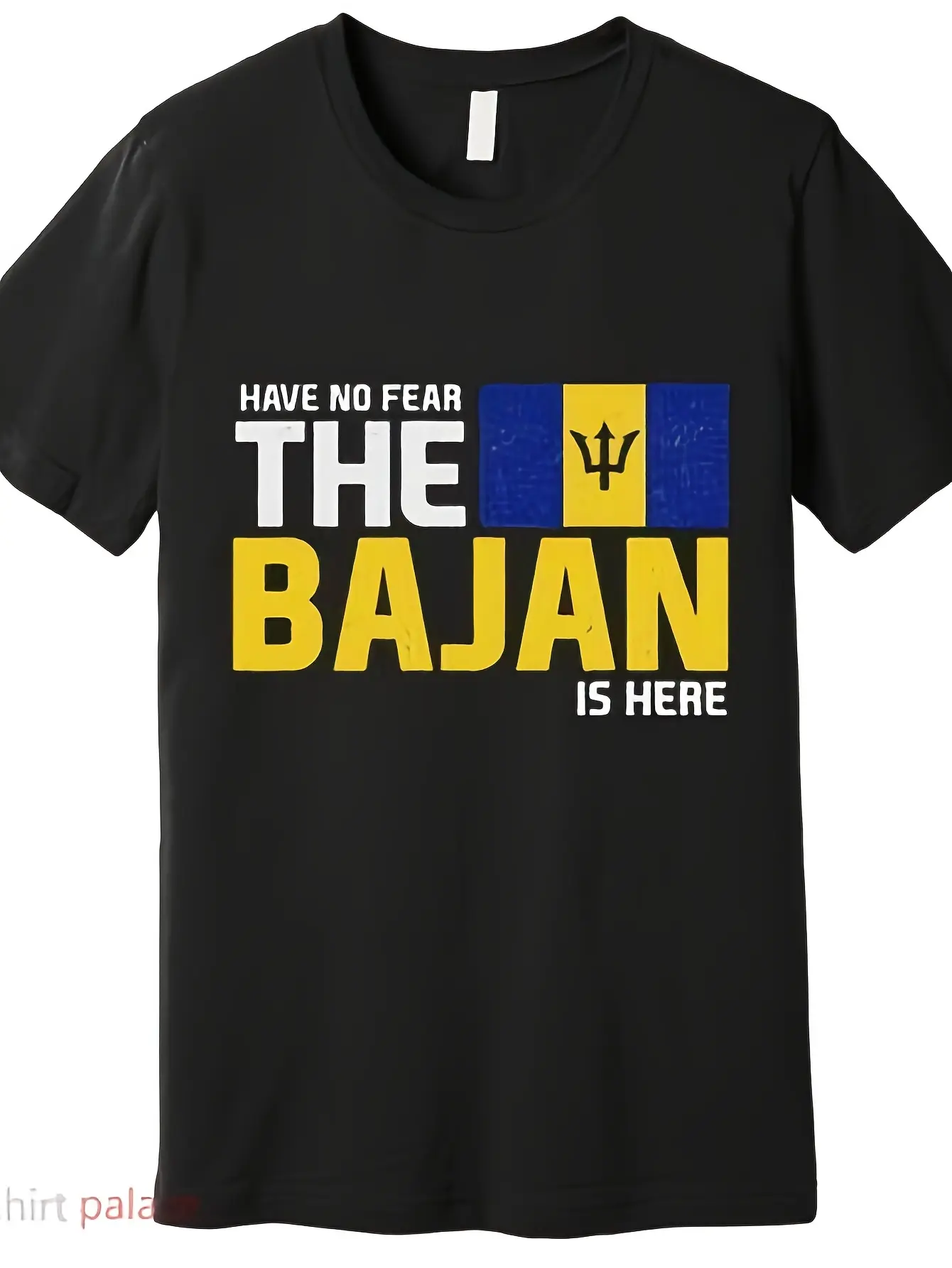 Have No Fear The Bajan Is Here! Barbados Pride T-S unisex soft cotton short sleeve t shirt, vintage graphic casual tee for men women teens, perfect birthday holiday gift for camping travel gym daily street  wear
