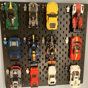 Ikea Skadis Display Stand for F1 Racing Model Series, Home Decor Accessory, Modern Wall-Mount Design, Ideal for Collectibles