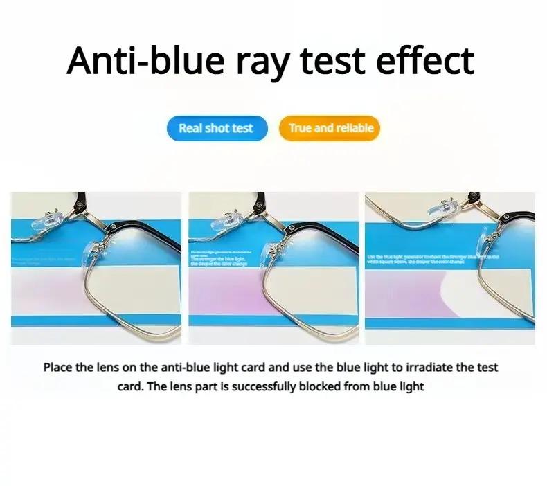 HD Anti-Blue Light Reading Glasses Unisex Computer Readers UV Protection For Screen Work & Gaming Eye Strain Relief Anti Glare Glasses