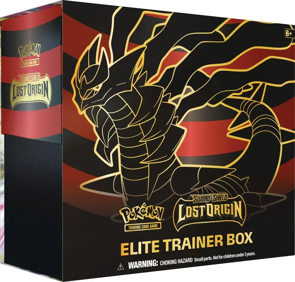 Lost Origin Etb Shipped Sealed Giratina Pokemon Box Collection Card Sword and Shield