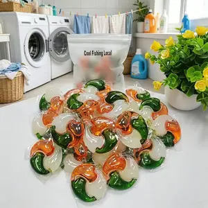 Concentrated Laundry Liquid, Stain Remover, Odor Eliminator, Deep Cleaning, Softening, Long-Lasting Scent, Quick Dissolving, Home & Travel Essential