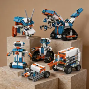 father's day gift| WhalesBot E7 Pro STEM Robotics Kit, Safe Screen-free Interactive Engineering Robot for Kids, Building Codying Toy with Sensors Python Programming, Perfect Educational Gift Idea For Boys & Girls 8-16